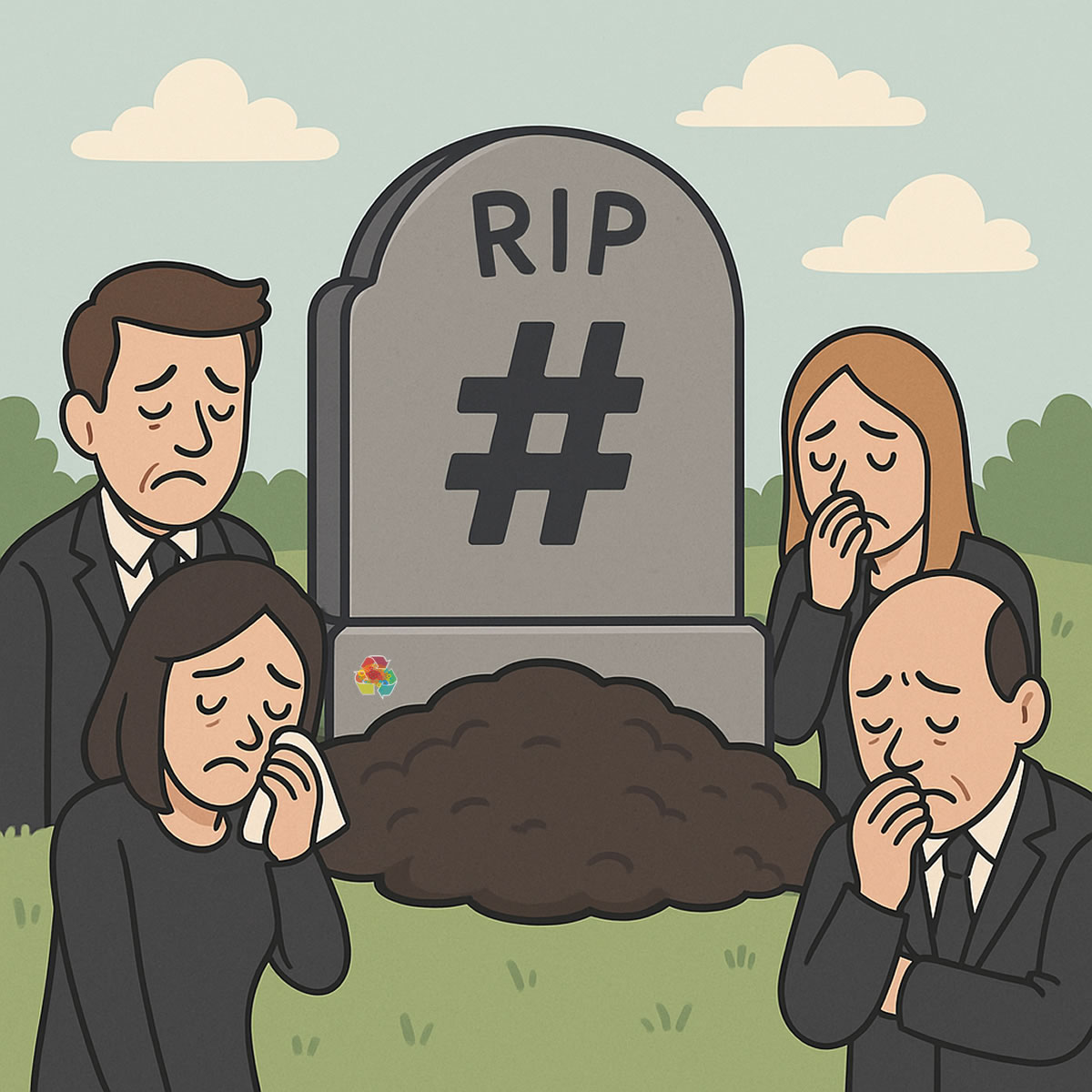 El hashtag murió en LinkedIn